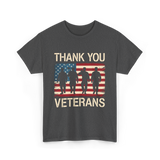 Thank You Veterans Veterans Day T-Shirt - Dark Heather