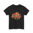 Thanksgiving Gamer Turkey Gaming T-Shirt - Black