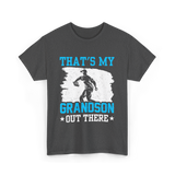 That's My Grandson Baseball T-Shirt - Dark Heather