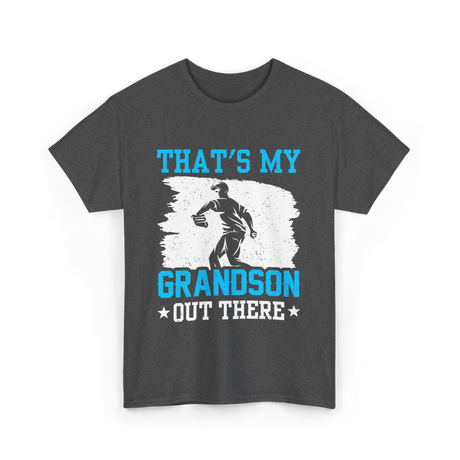 That's My Grandson Baseball T-Shirt - Dark Heather