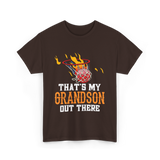 That's My Grandson Basketball T-Shirt - Dark Chocolate