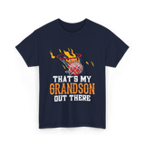 That's My Grandson Basketball T-Shirt - Navy