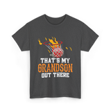 That's My Grandson Basketball T-Shirt - Dark Heather