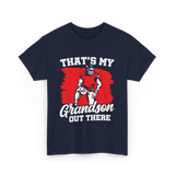 That's My Grandson Football T-Shirt - Navy