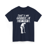 That's My Grandson Golf Athlete T-Shirt - Navy