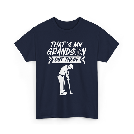 That's My Grandson Golf Athlete T-Shirt - Navy