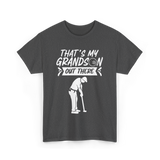 That's My Grandson Golf Athlete T-Shirt - Dark Heather