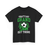 That's My Grandson Soccer Athlete T-Shirt - Black