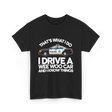 That's What I Do Police T-Shirt - Black