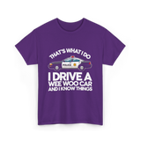 That's What I Do Police T-Shirt - Purple