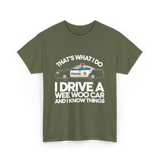 That's What I Do Police T-Shirt - Military Green