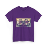 The 80's Retro Music T-Shirt - Purple