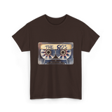 The 80's Retro Music T-Shirt - Dark Chocolate