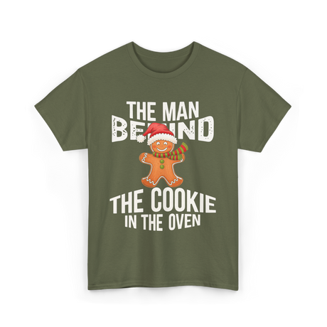 The Behind Cookie Dad T-Shirt - Military Green