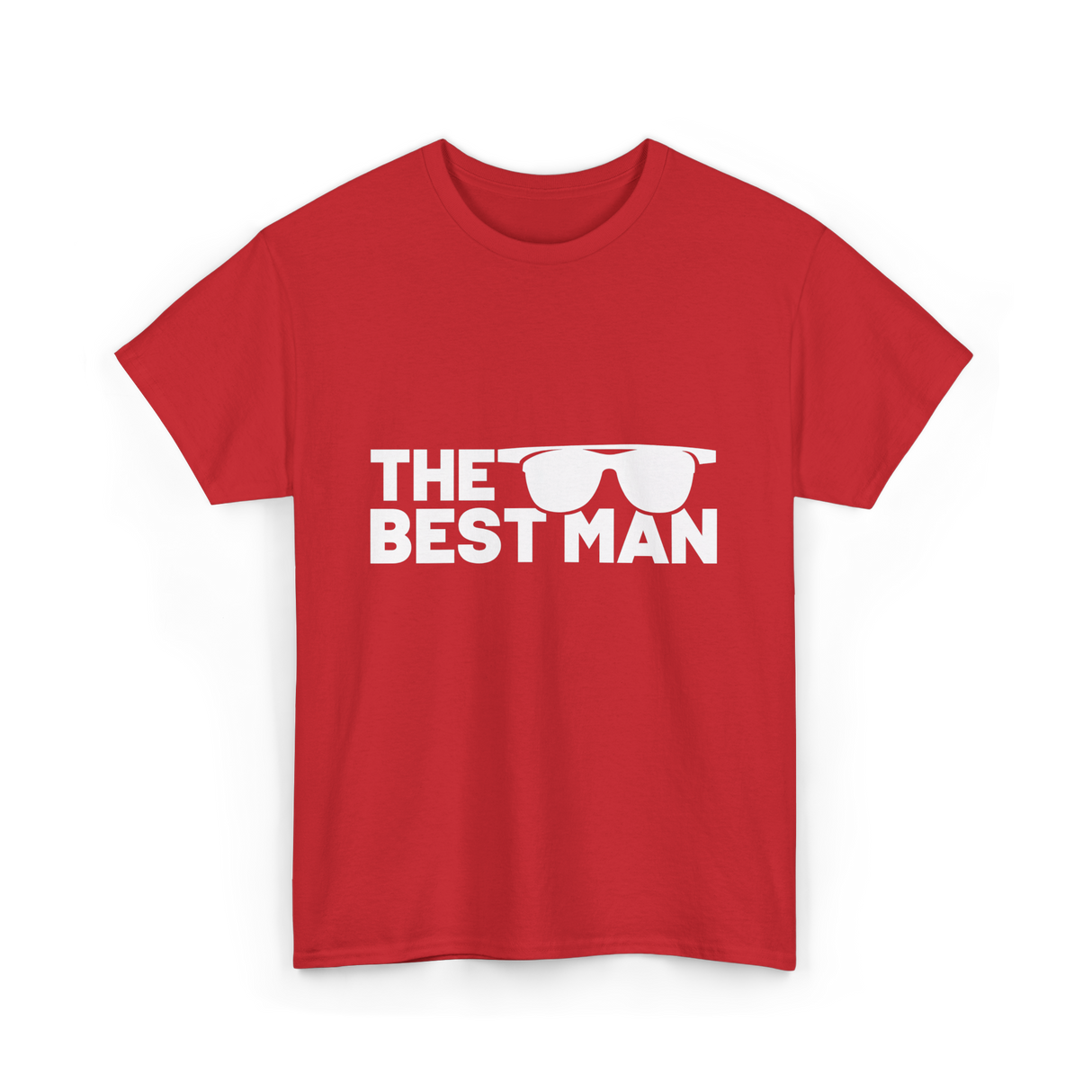 The Best Man Best Man T-Shirt - Red