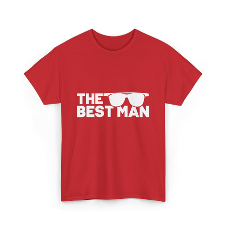 The Best Man Best Man T-Shirt - Red