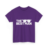 The Best Man Best Man T-Shirt - Purple