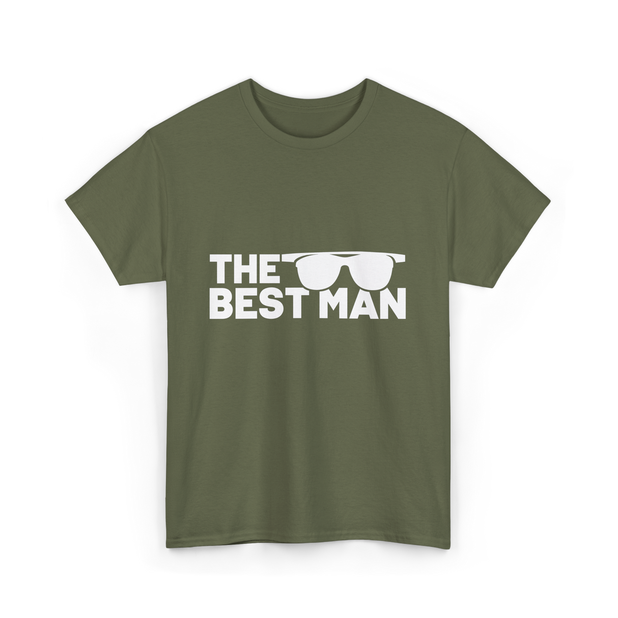 The Best Man Best Man T-Shirt - Military Green