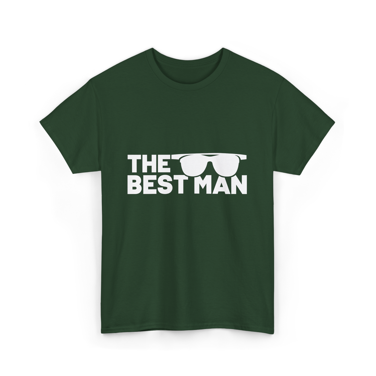 The Best Man Best Man T-Shirt - Forest Green