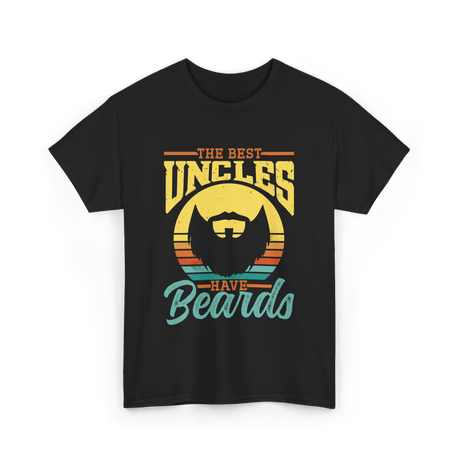 The Best Uncles Beards Men T-Shirt - Black