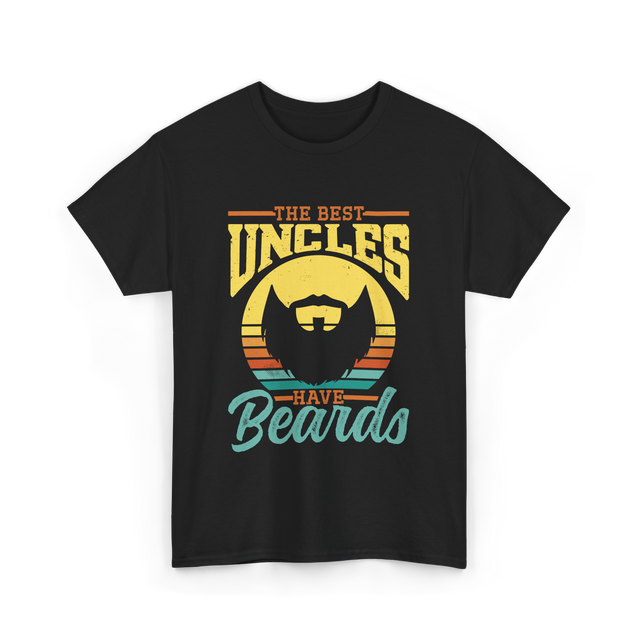 The Best Uncles Beards Men T-Shirt - Black