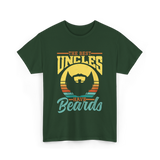 The Best Uncles Beards Men T-Shirt - Forest Green