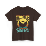 The Best Uncles Beards Men T-Shirt - Dark Chocolate