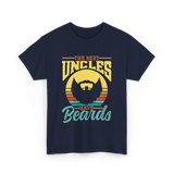 The Best Uncles Beards Men T-Shirt - Navy