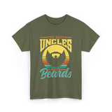 The Best Uncles Beards Men T-Shirt - Military Green