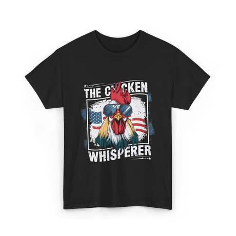 The Chicken Whisperer Chicken T-Shirt - Black