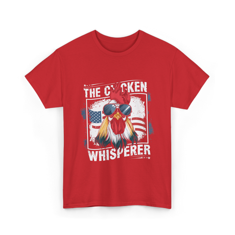 The Chicken Whisperer Chicken T-Shirt - Red