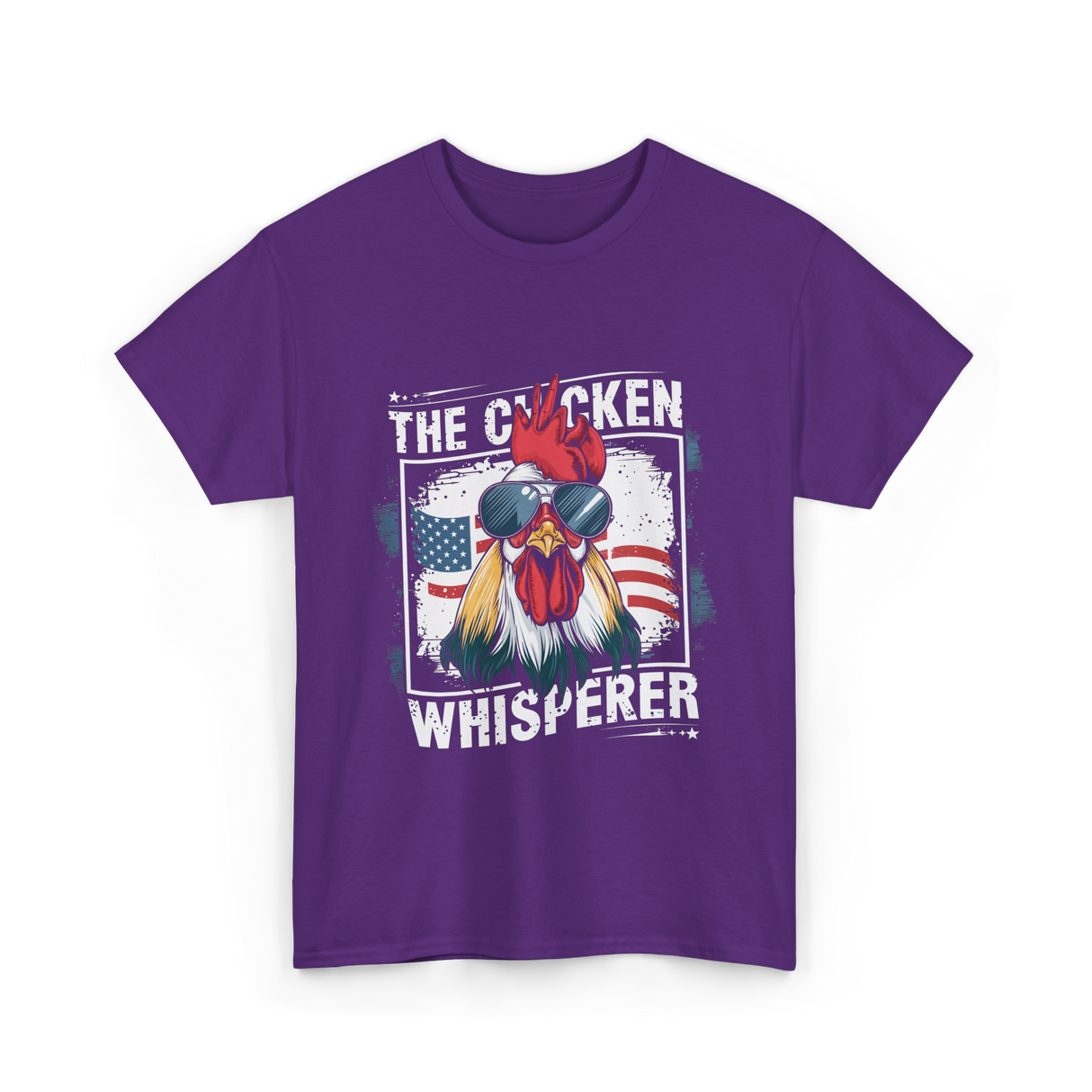 The Chicken Whisperer Chicken T-Shirt - Purple