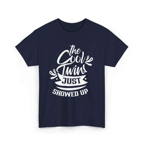 the cool twins just twins T-Shirt - Navy