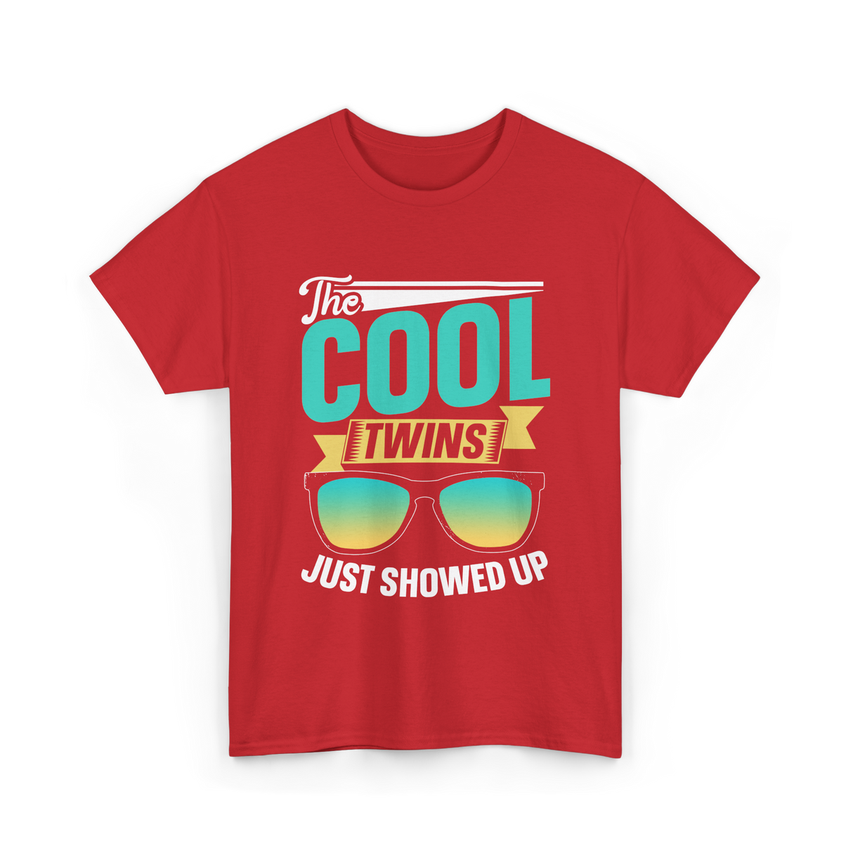 The Cool Twins Twin Style T-Shirt - Red