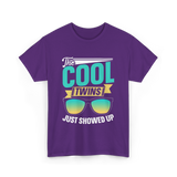 The Cool Twins Twin Style T-Shirt - Purple