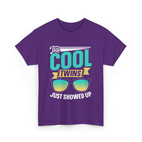 The Cool Twins Twin Style T-Shirt - Purple