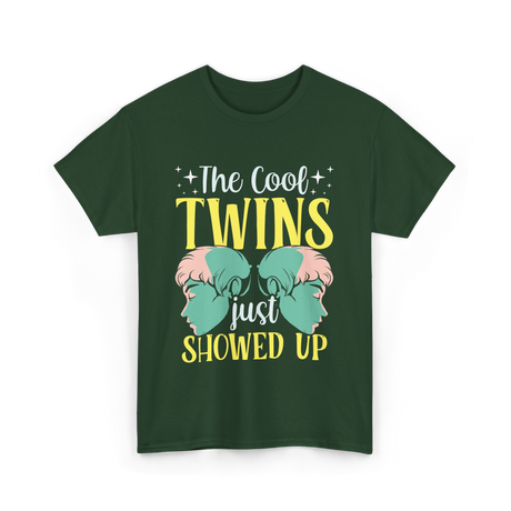 The Cool Twins Twin T-Shirt - Forest Green