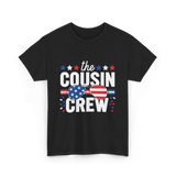 the Cousin Crew Patriotic Family T-Shirt - Black