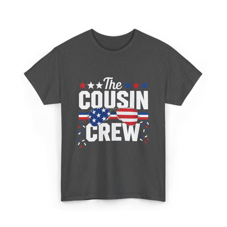 The Cousin Crew Patriotic Family T-Shirt - Dark Heather