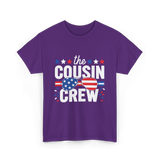 the Cousin Crew Patriotic Family T-Shirt - Purple