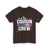 The Cousin Crew Patriotic Family T-Shirt - Dark Chocolate