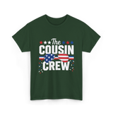 The Cousin Crew Patriotic Family T-Shirt - Forest Green