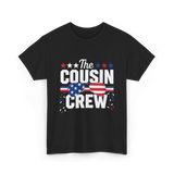 The Cousin Crew Patriotic Family T-Shirt - Black