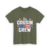 the Cousin Crew Patriotic Family T-Shirt - Military Green