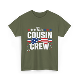 The Cousin Crew Patriotic Family T-Shirt - Military Green