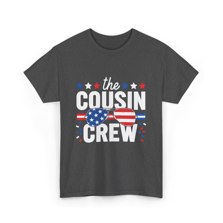 the Cousin Crew Patriotic Family T-Shirt - Dark Heather