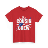 The Cousin Crew Patriotic Family T-Shirt - Red