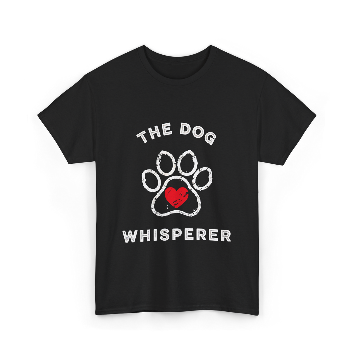 The Dog Whisperer Dog Lover T-Shirt - Black