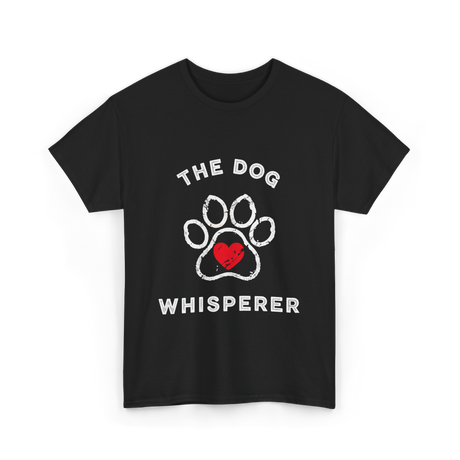 The Dog Whisperer Dog Lover T-Shirt - Black