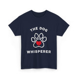 The Dog Whisperer Dog Lover T-Shirt - Navy